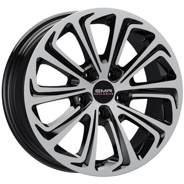 EMR-G690-46 6.5x15" -5x108 ET35 73.1 Black Diamond Jant (4 Adet)